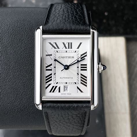 cartier tank louis leather strap|cartier tank must leather strap.